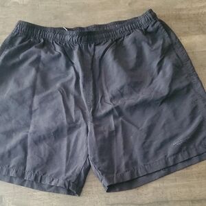 Cotton On Black Athletic Shorts with Elastic Waistband